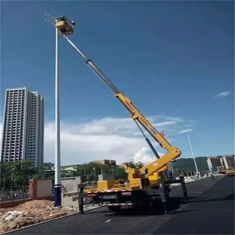 汉阳维修路灯的曲臂升降车出租