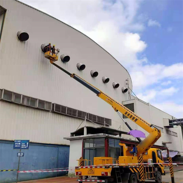 汉阳高空作业车出租服务：专业广告牌安装解决方案